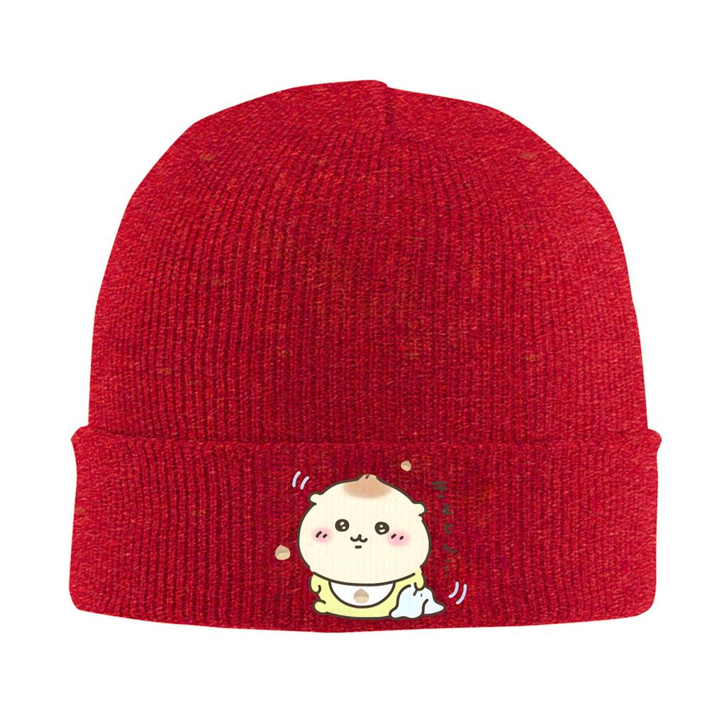Chiikawas Absolute Chiinema Hats Autumn Winter Beanie Warm  Caps Unisex Acrylic Knitted Caps