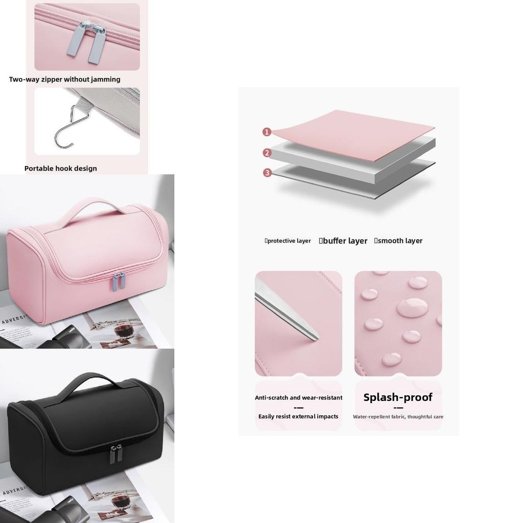 Modern Travel Styling Tool Case Pu Travel Organizer For Hair Dryer And Curling Iron