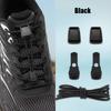Buckle for Kids & Adults Elastic Laces for Sneakers No-Tie Shoe Lace Fastener Press Spring Lock Shoelace Running Shoes Fix Clips