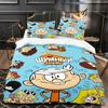 The Loud House Duvet Cover Pillowcase Lincoln Bedding Set Adult Boy Girl Bedroom Decoration Children Single Double Large Size