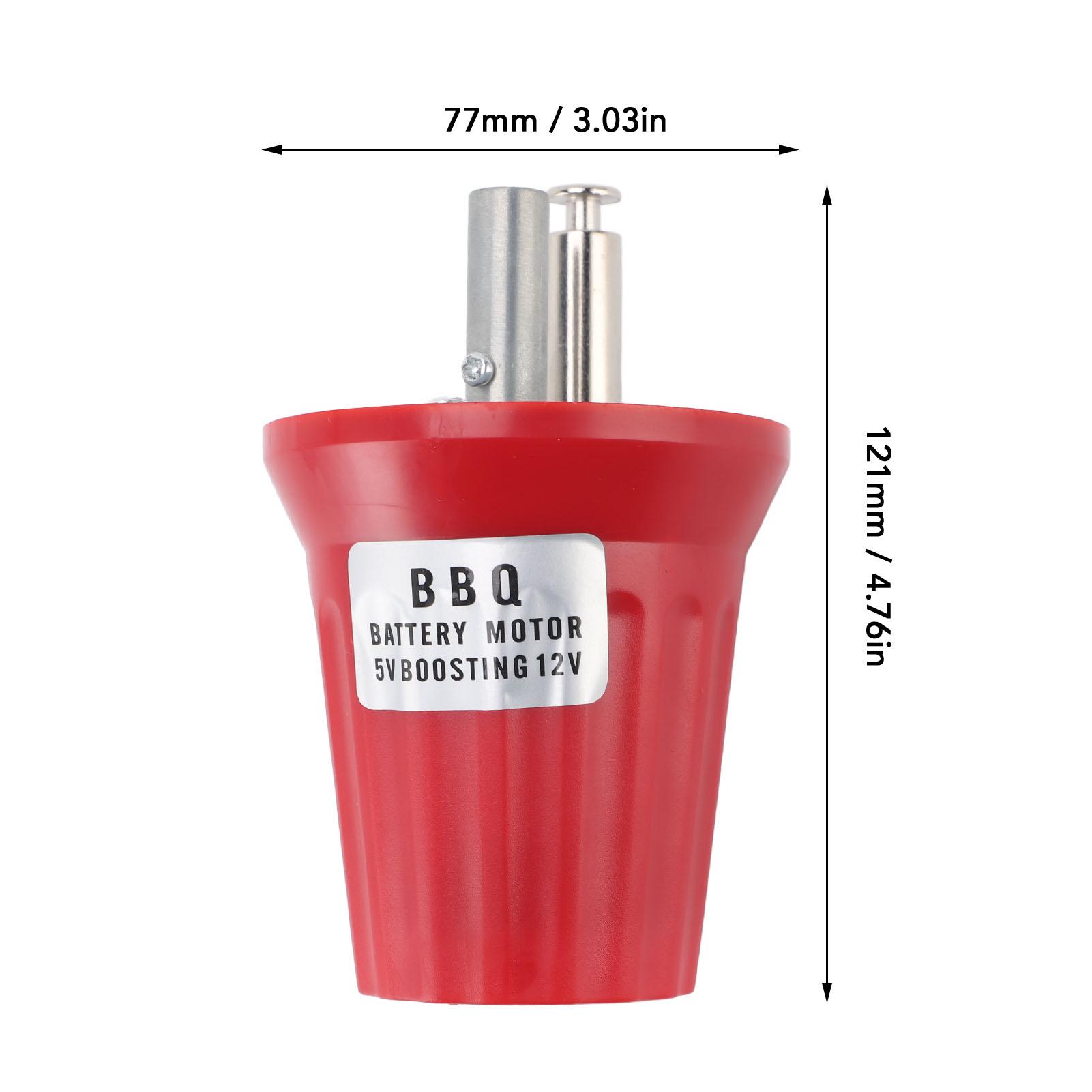 

Двигатель вращателя гриля для барбекю Двигатель вращателя гриля для барбекю Большой торсионный двигатель вращателя гриля с питанием от USB 5 В до 12 В красный