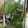 Lingpan Master Outdoor Mesh Hammock with Spreader Bar