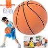 18/21/24CM Silent Sponge Basketball Bounce High Silent Ball Basketball Sports Game Children's Birthday Gift Indoor Basketball