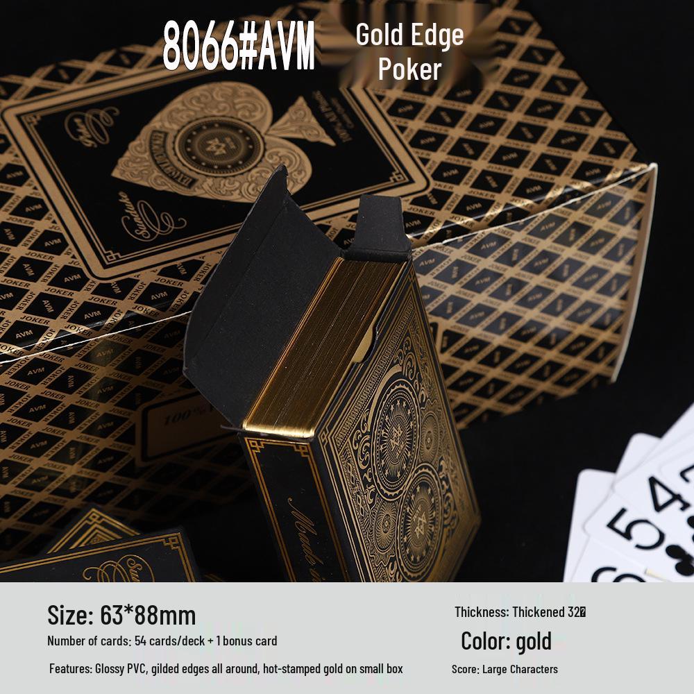 Custom Waterproof PVC Playing Cards - Ideal for Outdoor Entertainment and Party Decor