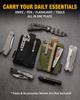 VIPERADE VE28 EDC Pouch 500D Compact EDC Pocket Organizer Molle Expandable Tool Storage Bag Small Coin Army Knife Pocket Pouch 6-in-1 Purse/Card