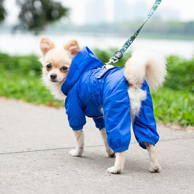Waterproof Dog Raincoat Reflective Apparels Pet Dog Clothes for Small Dogs Dog clothes Chihuahua Coat Rain Cover Puppy Breeds