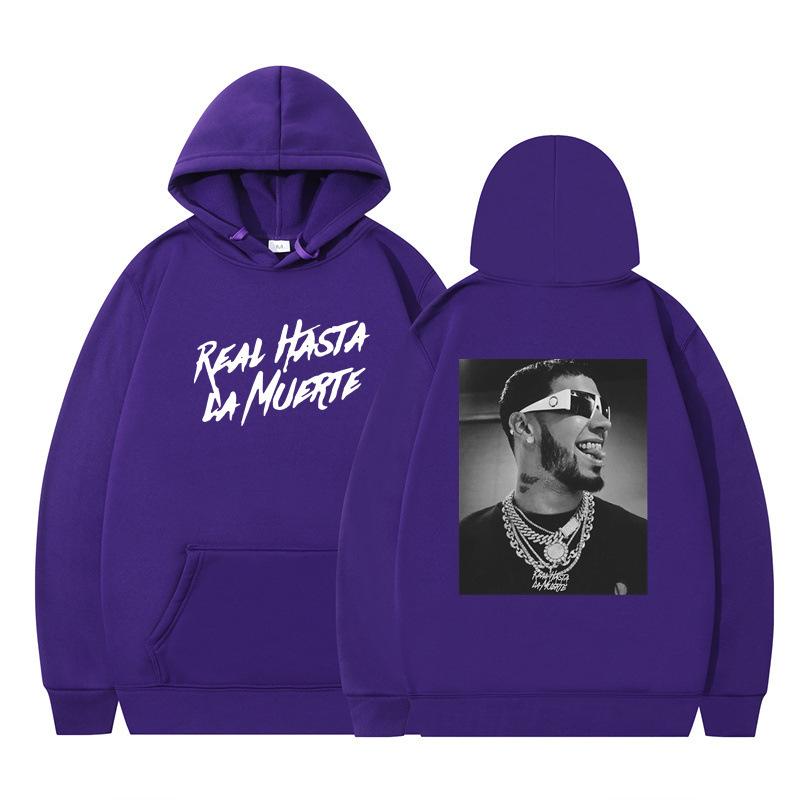 Unisex Double-Sided Hip Hop Anime Hoodie Sweatshirt for Spring & Autumn