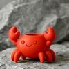 Handmade Crab Pen Holder Plastic Makeup Brush Holder Funny Flower Planter  Home Office