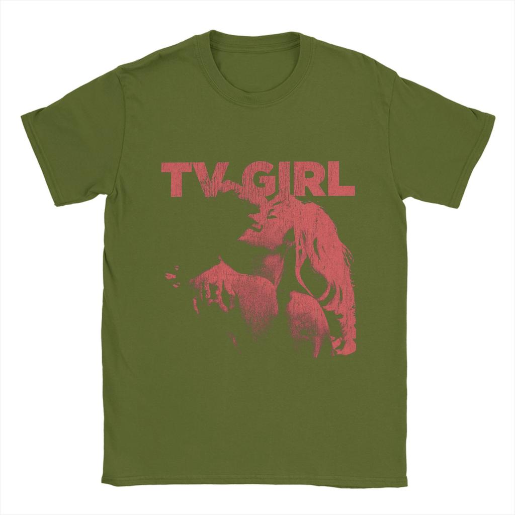 TV Girl Lovers Rock Song T Shirt Summer  Fashion T-Shirts Men's Cotton Comfortable Plus Size 5XL Tees Short Sleeve Casual Tshirt