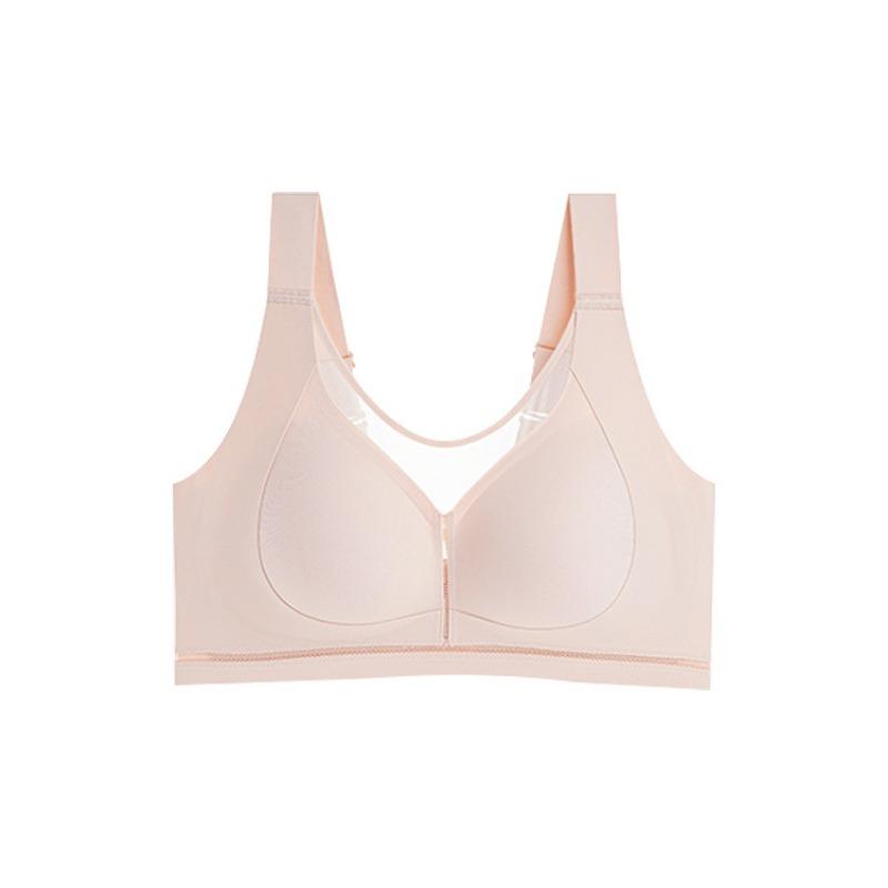

Регулируемый бюстгальтер для женщин, для маленькой груди, с эффектом пуш-ап, против провисания, формирующий бюстгальтер с красивой спинкой, тонкий стиль 32/70B абрикосовый