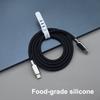 240W Pd3.1 Liquid Silicone Usb C Type-C Fast Charging Cable 15 16 17 S23 S24 S25