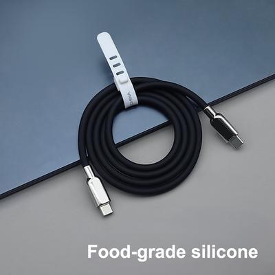 240W Pd3.1 Liquid Silicone Usb C Type-C Fast Charging Cable 15 16 17 S23 S24 S25