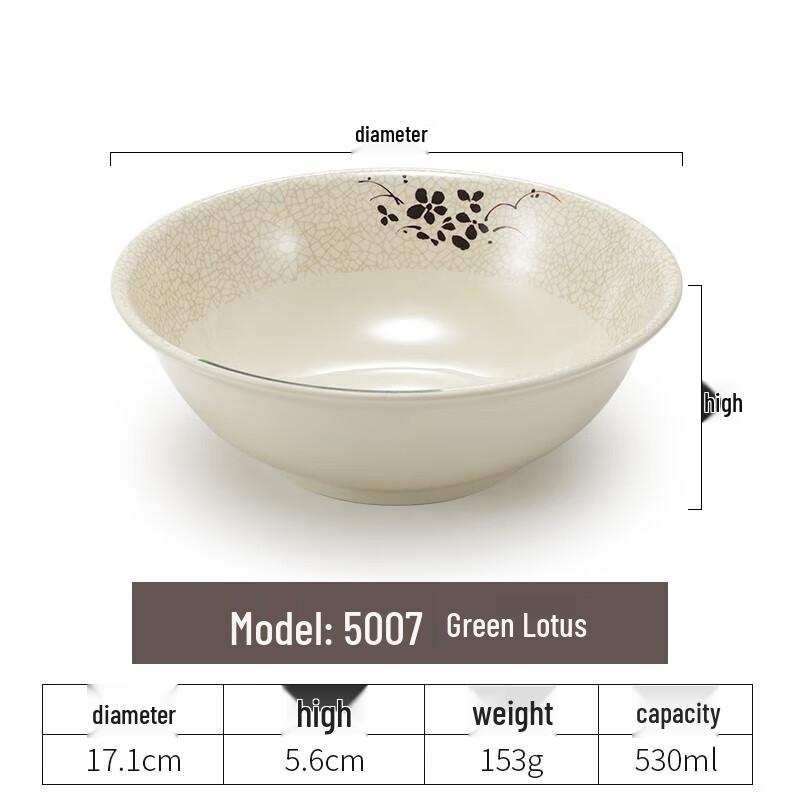 Chinese Style Melamine Serving Bowl