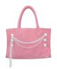 Sculptor Chain Terry Bag Acid Pink