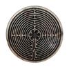 Meditation Finger Labyrinth Prayer Mindfulness Tool Relaxation Anxiety Relief Wooden Round Handheld Finger Maze Board Christmas Gift