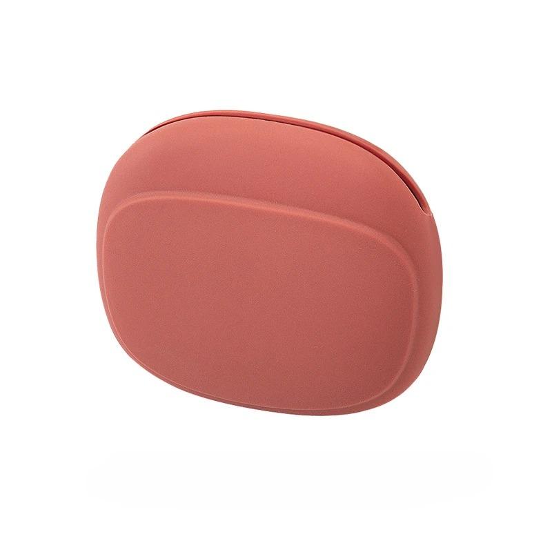 1pc/10pcs Portable Data Cable Headphone Storage Box Simple Mobile Phone Data Cable Organizing Bag Silicone Storage Box Cute Coin