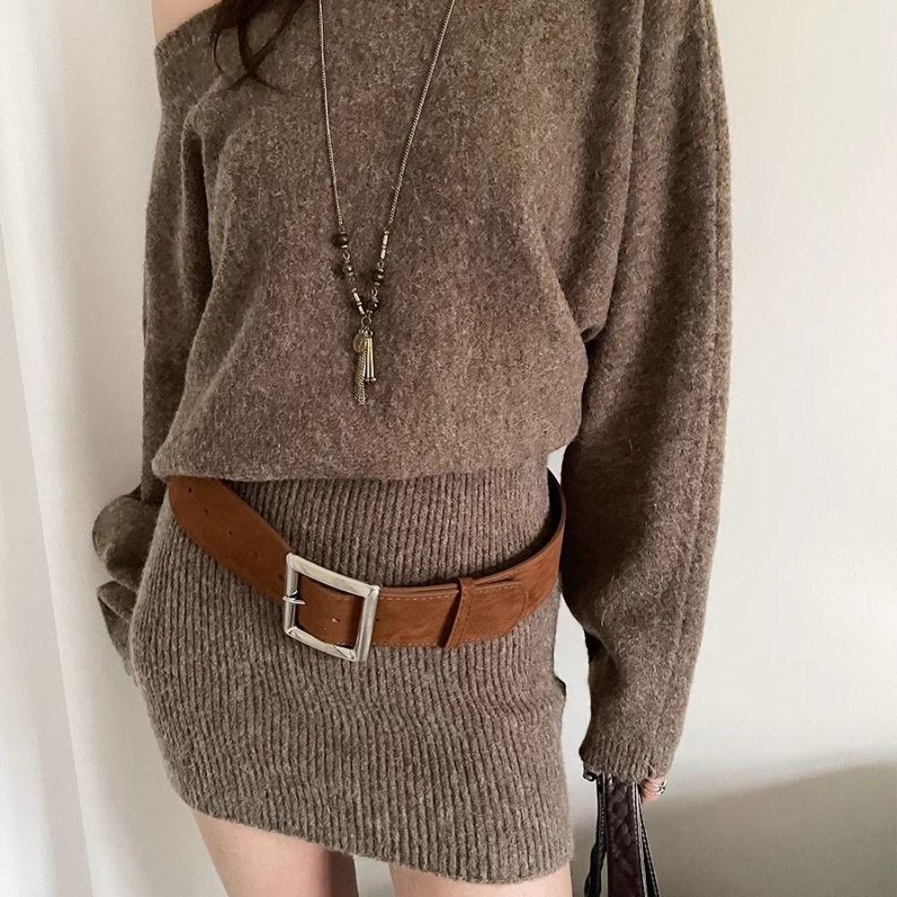 Jeans Decor Pu Waistbands Width Trouser Decoration Adjustable Wide Belt  Daily