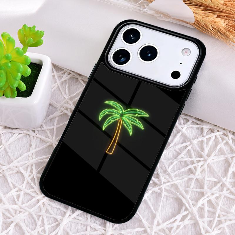 Neon Light Aesthetic Art Shockproof Phone Case for iPhone 17 Air 16e 15 11 12 14 13 Pro Max Cover Coque