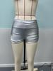 In Stock: 2025 Summer Butt-Lifting Sexy Solid Color Women's Hot Pants Shorts - European and American Style.