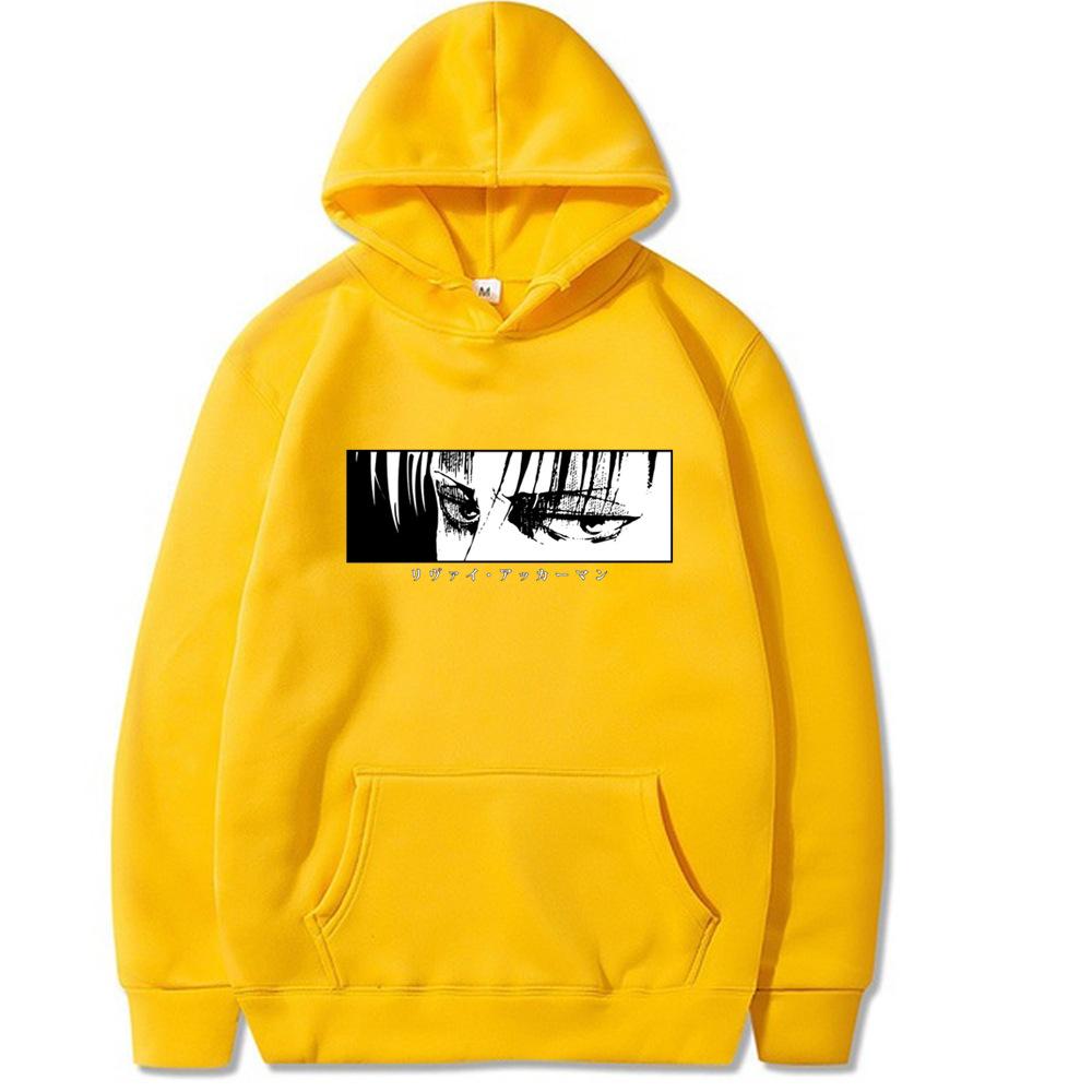 

День Мужской Толстовка С Капюшоном Мужской Свитер Аниме Топ XS жёлтый