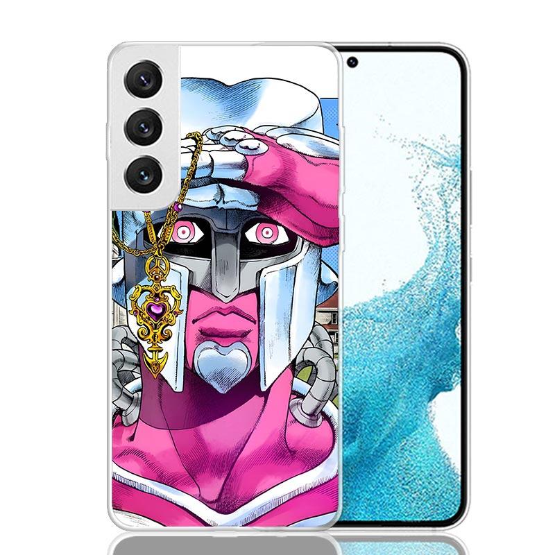 JoJo Adventure Higashikata Josuke Phone Case For Samsung Galaxy S26 S25 Edge S24 S23 FE S22 Ultra S21 Plus S20 + Fundas Cover Co