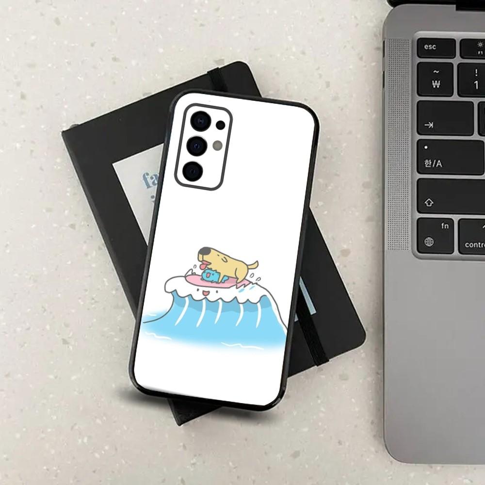 

B-Bugcat C-Capoo Cute Phone Case For Samsung S24,S21,S22,S23,S30,Ultra,S20,Plus,Fe,Lite,Note,10,9,5G Black Soft Cover Samsung S9plus