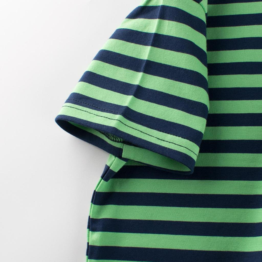 27kids Summer Striped Short Sleeve T-shirt for Children