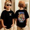 One Piece Japanese Anime Printed Men's T-Shirt Roronoa Zoro Boy Children's Harajuku Short Sleeve Kids Luffy T-shirt Clothing
