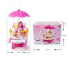 Premium 39pcs Kids Cake Food Ice Cream Cart Shop Toy Pretend Play Set With Music