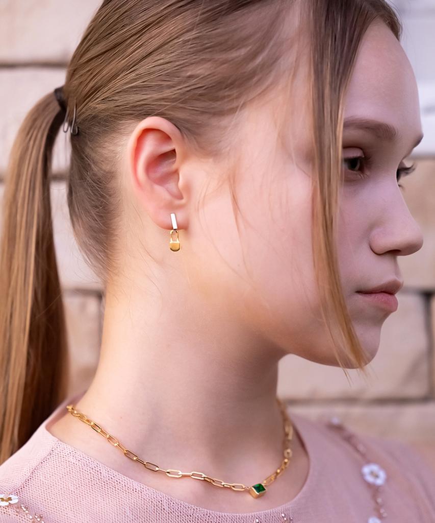 Begins Bibi Lock Earrings