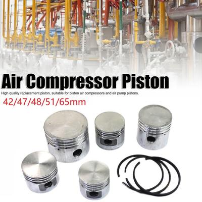 Piston Wear Resistance With 3pcs Piston Rings 42/47/48/51/65mm