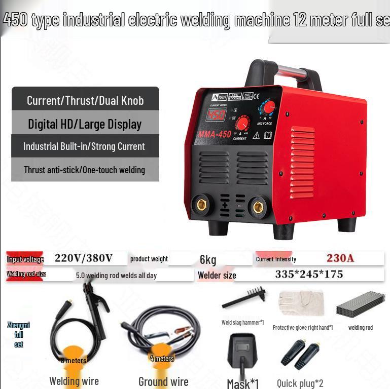 Naisunjia Dual Voltage MMA-450 High Power Welder 220/380V