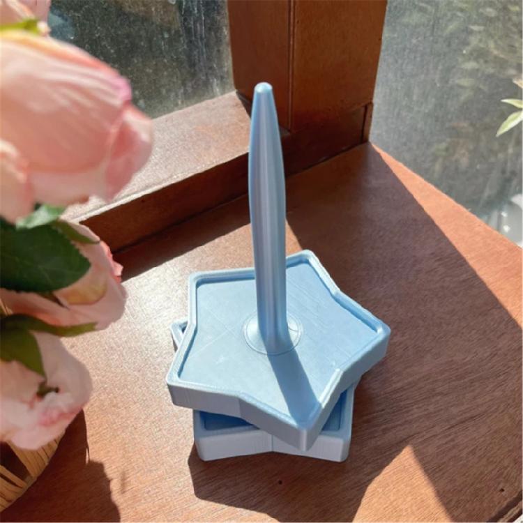 Yarn Spinners Yarn Holder Easy to Use Vertical Spins Stand Yarn Dispenser Knitting Supplies