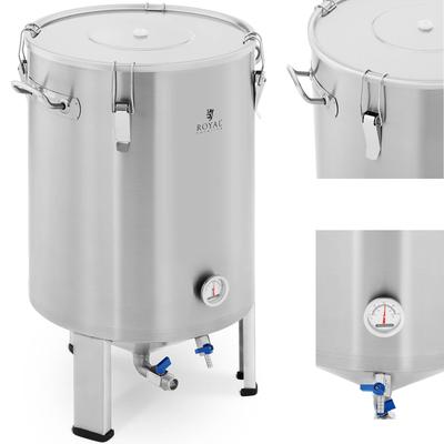 Container Fermentation Kettle Beer Fermenter Made of Stainless Steel 60 L