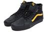 Vans SK8 Cordura High Top Skateboard Shoes Unisex Black Yellow VN0A4BV60IV1