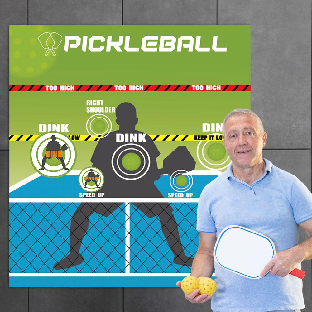 Pickleball Practice Board Pickleball Dink Wall Pad Pickleball Training Dink Pad for Outdoor & Indoor Court Use
