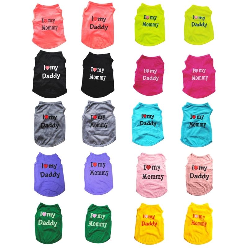 Dog Spring T-shirt Indoor Outdoor Use Clothes Sweatshirt Outfit Summer