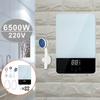 220V 6500W Instant Electric Tankless Water Heater Shower Hot Water Heater Thermostat Kitchen Bathroom LCD Display Pu Huo Da Yu 2KG