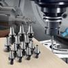 CAT40 Collet Holder ER 16/32 Collet Set, 35 PCs, SLN FMB ER16/32 APU Tool Holders Spring Steel Collet Chucks with 10 Pull Studs and 3 Wrenches, for