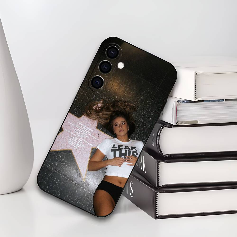 T-Tate McRae Phone Case For Samsung Galaxy A73,A72,A71,A70,A53,A52,A51,Soft Silicone Black Cover