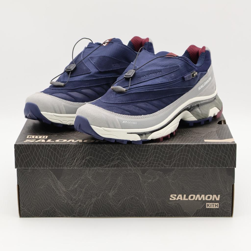 L47773800 KITH Salomon XT-Voyager Maritime Blue Alloy Tawny Port (Mężczyźni)