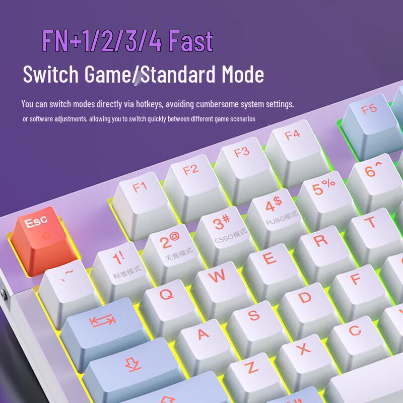 Dareu EK815pro 98-Key Wired Gaming Mechanical Keyboard