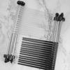 Rotatable Homemade Pasta Drying Rack Safety Material Pasta Rack (Transparent)