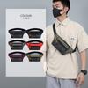 Men’s Waterproof Waist Bag Large Capacity Crossbody Chest Bag Multi Pocket Belt Bag Casual Travel Sports Fanny Pack