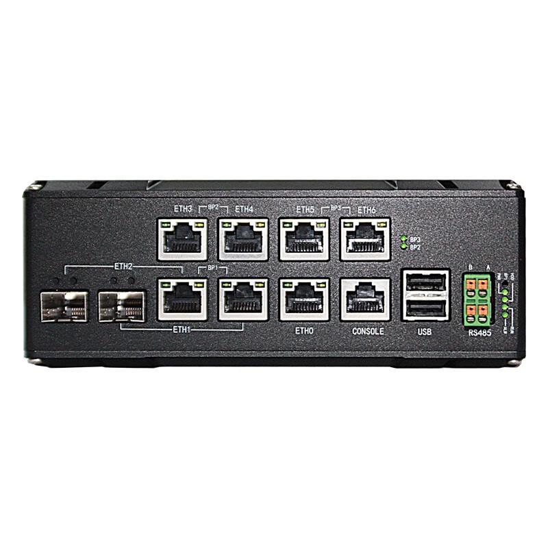 Feimairuike NXP-A53-LS1023A Rail-mounted Gigabit Enterprise Gateway Firewall (CN version)