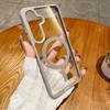 Luxury Magsafe Wireless Charge Case for Samsung Galaxy S25 Edge S22 S23 Plus S24 Ultra FE Clear Colour Magnetic Bumper Cover