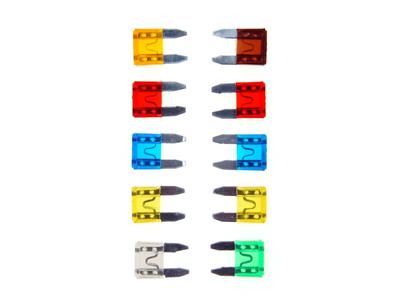 MINI Blade Fuses, Blister 10 Pcs.