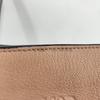 LOEWE T Shopper Anagram Tote Shoulder Crossbody Bag Leather Pink Beige A4 Size Compatible