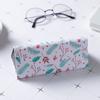 1pc Eyewear Protector for Eyeglasses PU Fashion Folding Sunglasses Box Portable Spectacle Cases Triangle