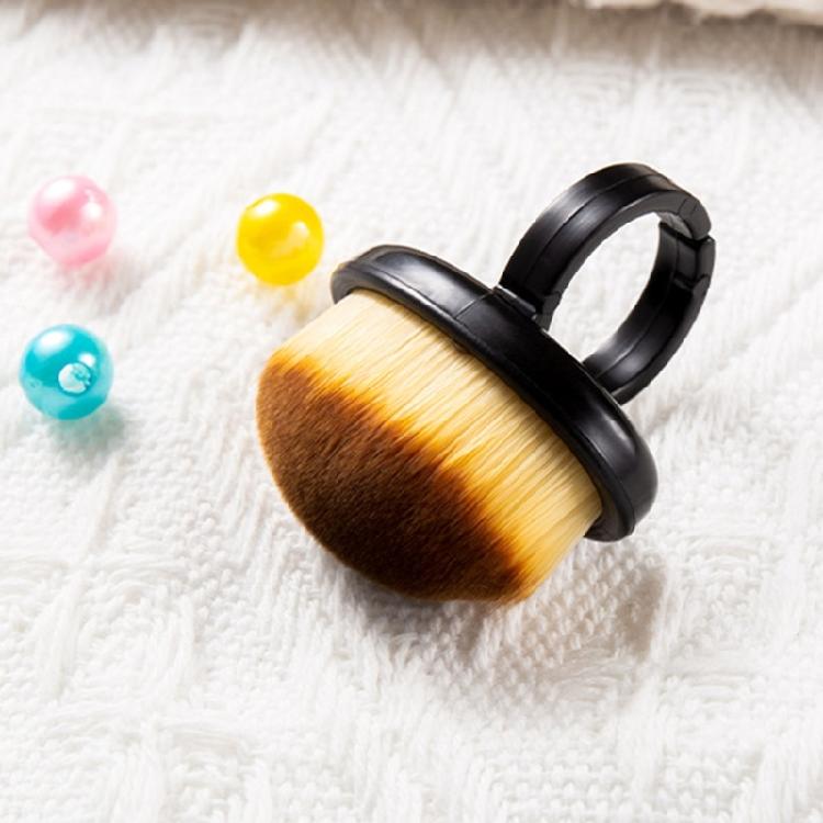Nails Art Dusting Brush Nails Dust Brush Rings Shaped Nails Brush Nails Art Dust Cleaner Brush